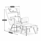 TEDVA – Ergonomic Nursing Rocking Chair