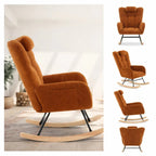ROVKA – Comfortable Teddy Rocking Chair