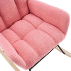 LUMIO – High Back Bouclé Nursing Chair