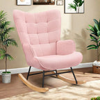 NUBELIA – High Back Teddy Rocking Chair