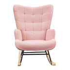 NUBELIA – High Back Teddy Rocking Chair