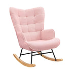 NUBELIA – High Back Teddy Rocking Chair