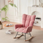 LUMIO – High Back Bouclé Nursing Chair