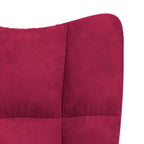 MOLVIK – Ultra-Comfortable Padded Velvet Rocking Chair