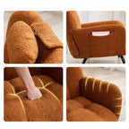 ROVKA – Comfortable Teddy Rocking Chair
