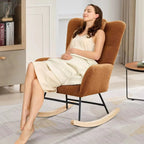 ROVKA – Comfortable Teddy Rocking Chair