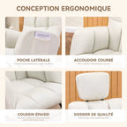 NORKA – Ultra-Soft Rocking Chair with Headrest & Armrests